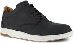 Florsheim Shoes: Men's FS2630 Black Steel Toe Crossover SD35 Casual Three Quarter Work Shoe