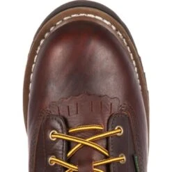 Georgia Boot: Men's G101 Brown 8" Waterproof Work Boots -Work Shoe Store g101 6 large