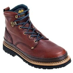 Georgia Boots: Men's Brown G6274 Georgia Giant 6 Inch Work Boots -Work Shoe Store g6274 georgiap 01