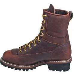Georgia Boots: Men's Brown G7313 Waterproof EH Steel Toe Logger Boots 13 Georgia Boots: Men's Brown G7313 Waterproof EH Steel Toe Logger Boots -Work Shoe Store g7313st georgiai 01