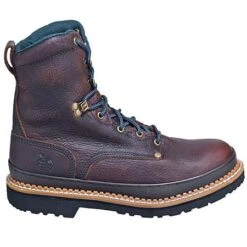 Georgia Boots: Men's Steel Toe 6 Inch Soggy Georgia Giant G8374 -Work Shoe Store g8374st georgiao 01