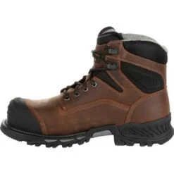 Georgia Boot GB00284 Men's Brown 6" Composite Toe Rumbler Boots -Work Shoe Store gb00284 5 large