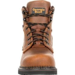 Georgia Boots: Men's GB00316 Brown Waterproof Georgia Giant Revamp Boots -Work Shoe Store gb00316 3 large