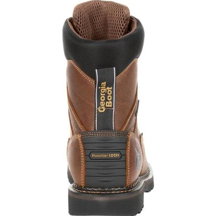 Georgia Boots: Men's GB00318 Brown EH 8" Waterproof Georgia Giant Revamp Work Boots 6 Georgia Boots: Men's GB00318 Brown EH 8" Waterproof Georgia Giant Revamp Work Boots - Image 4