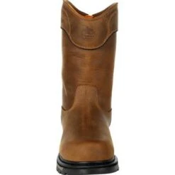 Georgia Boots: Men's GB00394 Brown Carbo Tec LTX Waterproof Composite Toe Pull On Work Boot 14 Georgia Boots: Men's GB00394 Brown Carbo Tec LTX Waterproof Composite Toe Pull On Work Boot -Work Shoe Store gb00394 3 large