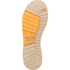 Georgia Boots: Men's GB00592 Brown Nano Composite Toe AMP LT Wedge Moc Toe Waterproof Work Boot -Work Shoe Store gb00592 outsole