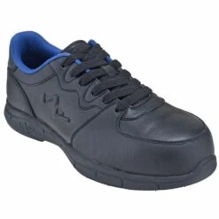Genuine Grip Shoes: Men's 5020 Black Composite Toe EH Athletic Shoes -Work Shoe Store genuine grip 7160 p 01