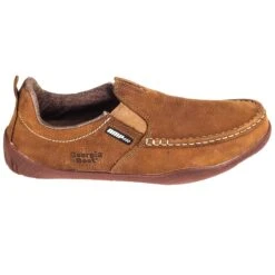 Georgia Boots: Men's Brown Leather Moc Toe G050 Cedar Falls Moisture-Wicking AMP Shoes -Work Shoe Store georgia g050 o 01