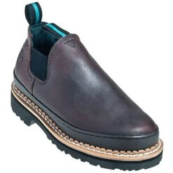 Georgia Boots: Men's Brown GR262 Oil Resistant Giant Romeo Soggy Work Boots -Work Shoe Store georgia g262 p 01