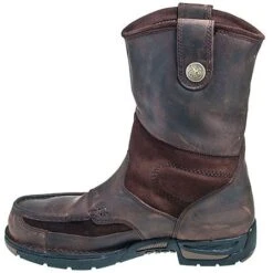 Georgia Boots: Waterproof Men's Brown EH G4603 Moc Steel Toe Athens 10-Inch Wellington Boots 13 Georgia Boots: Waterproof Men's Brown EH G4603 Moc Steel Toe Athens 10-Inch Wellington Boots -Work Shoe Store georgia g4403 i 01 1