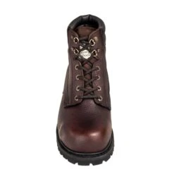 Georgia Boots: Waterproof G6174 Brown Steel Toe EH Men's 6-Inch Oiler Work Boots -Work Shoe Store georgia g6174 f 01