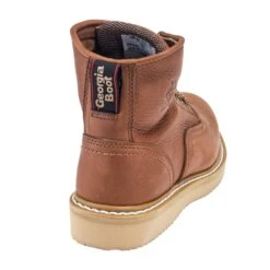 Georgia Boots: Men's G6342 Steel Toe Wedge EH Barracuda Gold Work Boots 15 Georgia Boots: Men's G6342 Steel Toe Wedge EH Barracuda Gold Work Boots -Work Shoe Store georgia g6342 b 01
