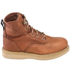 Georgia Boots: Men's G6342 Steel Toe Wedge EH Barracuda Gold Work Boots 12 Georgia Boots: Men's G6342 Steel Toe Wedge EH Barracuda Gold Work Boots -Work Shoe Store georgia g6342 o 01