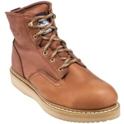 Georgia Boots: Men's G6342 Steel Toe Wedge EH Barracuda Gold Work Boots 11 Georgia Boots: Men's G6342 Steel Toe Wedge EH Barracuda Gold Work Boots -Work Shoe Store georgia g6342 p 01