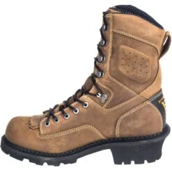 Georgia Boots: Brown Composite Toe Waterproof 9-Inch Comfort Core Men's GB00097 Logger Boots 13 Georgia Boots: Brown Composite Toe Waterproof 9-Inch Comfort Core Men's GB00097 Logger Boots -Work Shoe Store georgia gb00096 i 01 1