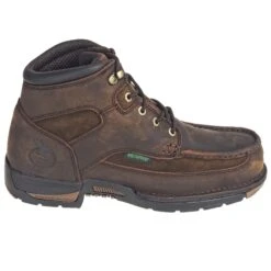 Georgia Boots: Waterproof Steel Toe G7603 Men's Brown Athens EH 6-Inch Moc-Toe Work Boots -Work Shoe Store georgia sg7403 o 01 1