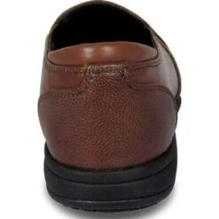 Genuine Grip: Women's Endrina 352 Chocolate Camila Composite Toe Slip On Shoe -Work Shoe Store gg352 4 large