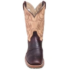 Double H Boots: Men's DH4305 USA-Made Square Toe 11-Inch Cowboy Boots -Work Shoe Store hh dh4305 f 01