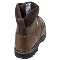 Iron Age Boots: Men's Brown IA0163 Steel Toe Internal Met Guard Work Boots -Work Shoe Store ia0163 3