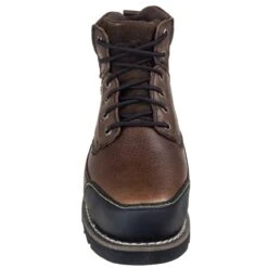 Iron Age Boots: Men's Brown IA0163 Steel Toe Internal Met Guard Work Boots -Work Shoe Store ia0163 5