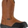 Iron Age Boots: Men's IA0190 Brown Composite Toe Immortalizer Pull On 10" Waterproof Wellington Work Boot 1 Iron Age Boots: Men's IA0190 Brown Composite Toe Immortalizer Pull On 10" Waterproof Wellington Work Boot -Work Shoe Store ia0190 expanded