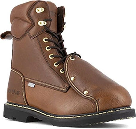 Iron Age Boots: Men's IA5015 Brown Steel Toe External Met Guard EH Work Boot 3 Iron Age Boots: Men's IA5015 Brown Steel Toe External Met Guard EH Work Boot