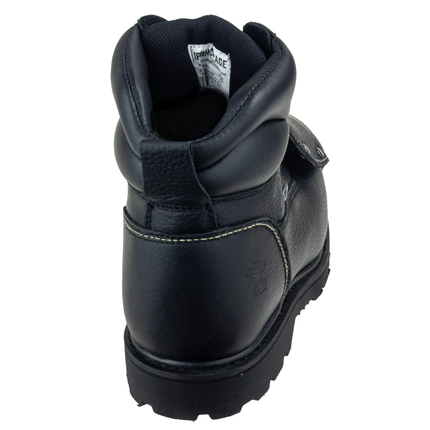 Iron Age Boots: Mens IA5016 Black Ground Breaker Met Guard Steel Toe EH Work Boots 5 Iron Age Boots: Mens IA5016 Black Ground Breaker Met Guard Steel Toe EH Work Boots - Image 3