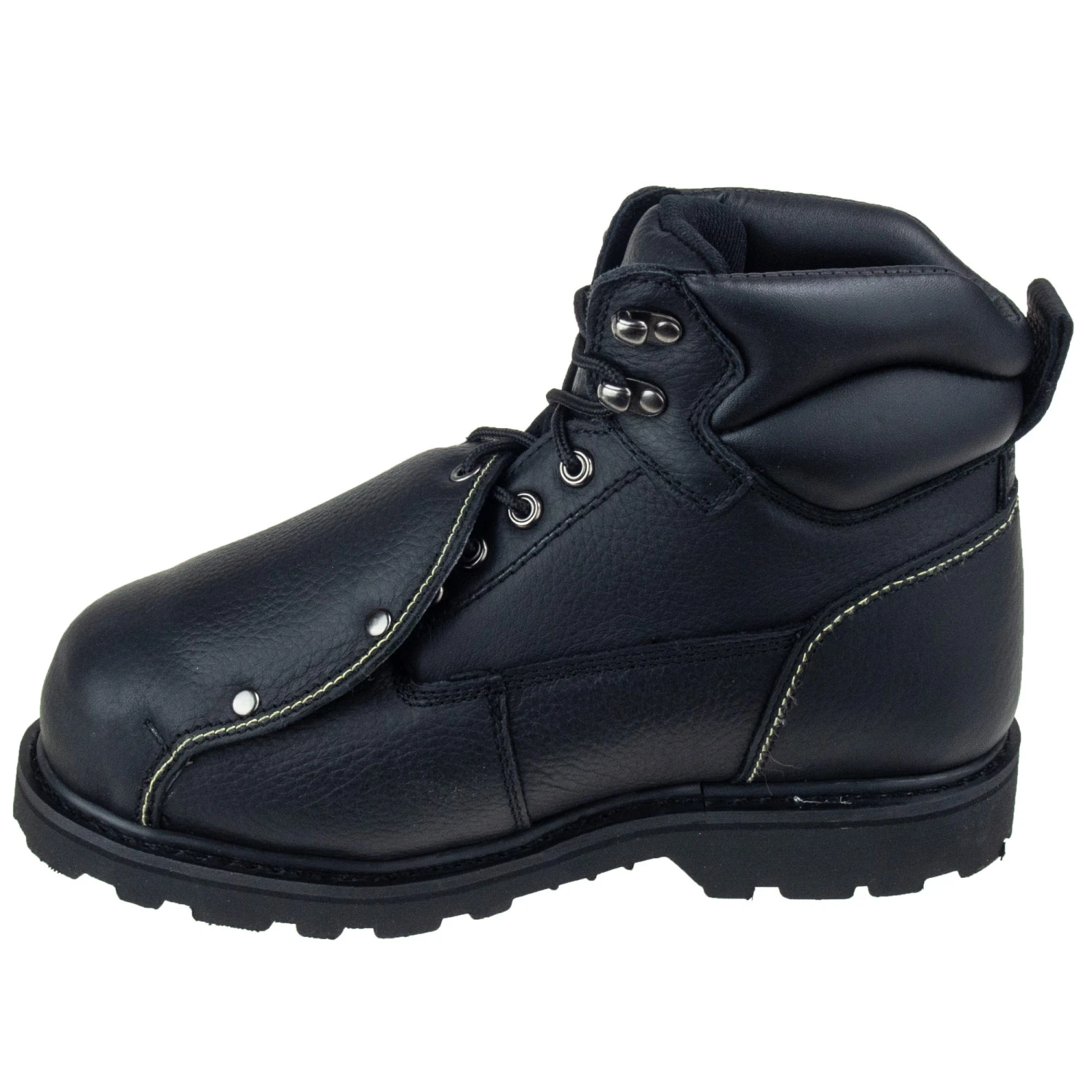 Iron Age Boots: Mens IA5016 Black Ground Breaker Met Guard Steel Toe EH Work Boots 6 Iron Age Boots: Mens IA5016 Black Ground Breaker Met Guard Steel Toe EH Work Boots - Image 4