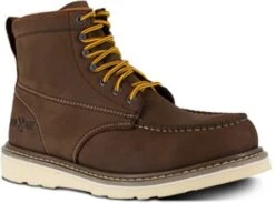 Iron Age Boot: Men's IA5061 Tan Reinforcer Steel Toe EH Wedge Boot 10 Iron Age Boot: Men's IA5061 Tan Reinforcer Steel Toe EH Wedge Boot -Work Shoe Store ia5061 expand