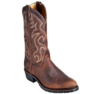 Double H Boots: Men's 3282 Western 12 Inch Pull-On USA-Made Cowboy Boots 4 Double H Boots: Men's 3282 Western 12 Inch Pull-On USA-Made Cowboy Boots - Image 2