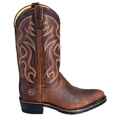 Double H Boots: Men's 3282 Western 12 Inch Pull-On USA-Made Cowboy Boots 3 Double H Boots: Men's 3282 Western 12 Inch Pull-On USA-Made Cowboy Boots
