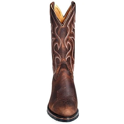 Double H Boots: Men's 3282 Western 12 Inch Pull-On USA-Made Cowboy Boots 5 Double H Boots: Men's 3282 Western 12 Inch Pull-On USA-Made Cowboy Boots - Image 3