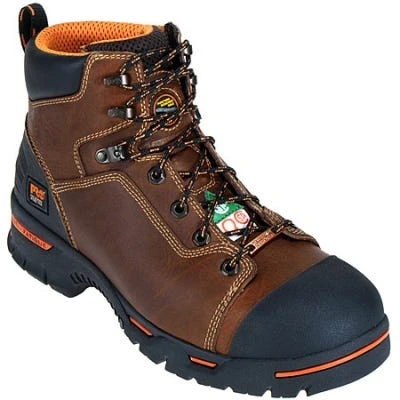 Timberland PRO Boots: Men's Endurance PR Brown 47591 EH Steel Toe Work Boots 9 Timberland PRO Boots: Men's Endurance PR Brown 47591 EH Steel Toe Work Boots - Image 7
