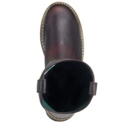 Georgia Boots: Men's G4374 Brown Soggy Giant Steel Toe Wellington Work Boots -Work Shoe Store image 49746