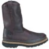 Georgia Boots: Men's G4374 Brown Soggy Giant Steel Toe Wellington Work Boots -Work Shoe Store image 49750