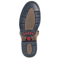 Rocky Boots: Men's Round Toe Slip-Resistant Cowboy Boots 2732 -Work Shoe Store image 50654