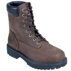 Timberland PRO Boots: Men's Brown Oiled Full-Grain 38022 Waterproof Insulated 6" Work Boots -Work Shoe Store image 51452