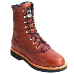 Georgia Boots: Men's Slip-Resistant Lacer Work Boots G7014 -Work Shoe Store image 51465
