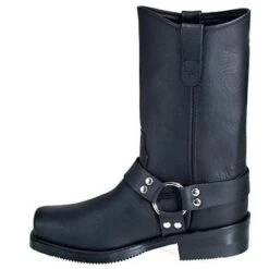 Double H Boots: Men's 4008 Black 10-Inch USA-Made Harness Work Boots 11 Double H Boots: Men's 4008 Black 10-Inch USA-Made Harness Work Boots -Work Shoe Store image 52551