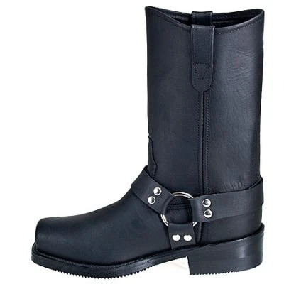 Double H Boots: Men's 4008 Black 10-Inch USA-Made Harness Work Boots 5 Double H Boots: Men's 4008 Black 10-Inch USA-Made Harness Work Boots - Image 3