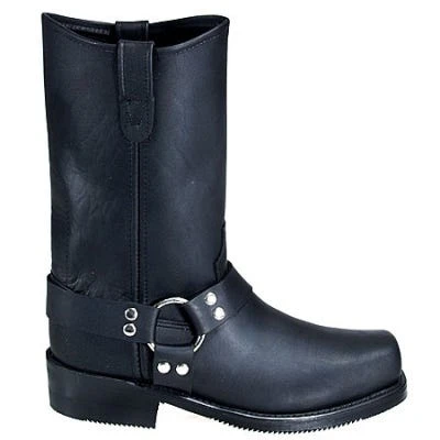 Double H Boots: Men's 4008 Black 10-Inch USA-Made Harness Work Boots 3 Double H Boots: Men's 4008 Black 10-Inch USA-Made Harness Work Boots