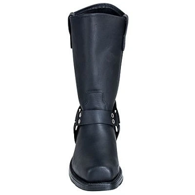 Double H Boots: Men's 4008 Black 10-Inch USA-Made Harness Work Boots 4 Double H Boots: Men's 4008 Black 10-Inch USA-Made Harness Work Boots - Image 2