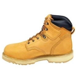 Timberland PRO Boots: Men's Pit Boss 33031 Wheat Nubuck 6" Steel Toe Work Boots -Work Shoe Store image 64615