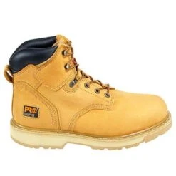 Timberland PRO Boots: Men's Pit Boss 33031 Wheat Nubuck 6" Steel Toe Work Boots -Work Shoe Store image 64616