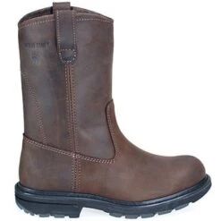 Wolverine Boots: Men's 4707 Brown Steel Toe EH SR Wellington Boots 14 Wolverine Boots: Men's 4707 Brown Steel Toe EH SR Wellington Boots -Work Shoe Store image 65341