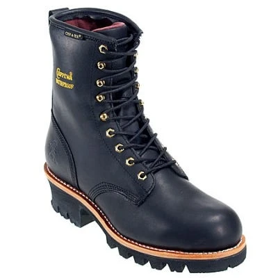 Chippewa Boots: Women's Waterproof L73050 Steel Toe EH Black Work Boots 9 Chippewa Boots: Women's Waterproof L73050 Steel Toe EH Black Work Boots - Image 7