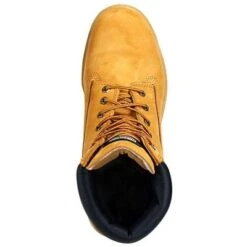 Timberland PRO Boots: Men's Waterproof 65016 Wheat Nubuck 6" Steel Toe Boots -Work Shoe Store image 68540