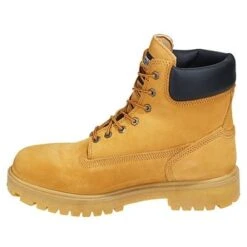 Timberland PRO Boots: Men's Waterproof 65016 Wheat Nubuck 6" Steel Toe Boots -Work Shoe Store image 68543