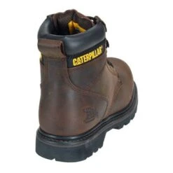 Caterpillar Boots: Men's Brown 6 Inch Climasphere 72593 EH Work Boots -Work Shoe Store image 69204