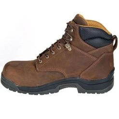 Carolina Boots: Men's Brown Waterproof CA5020 EH Leather Work Boots -Work Shoe Store image 69958